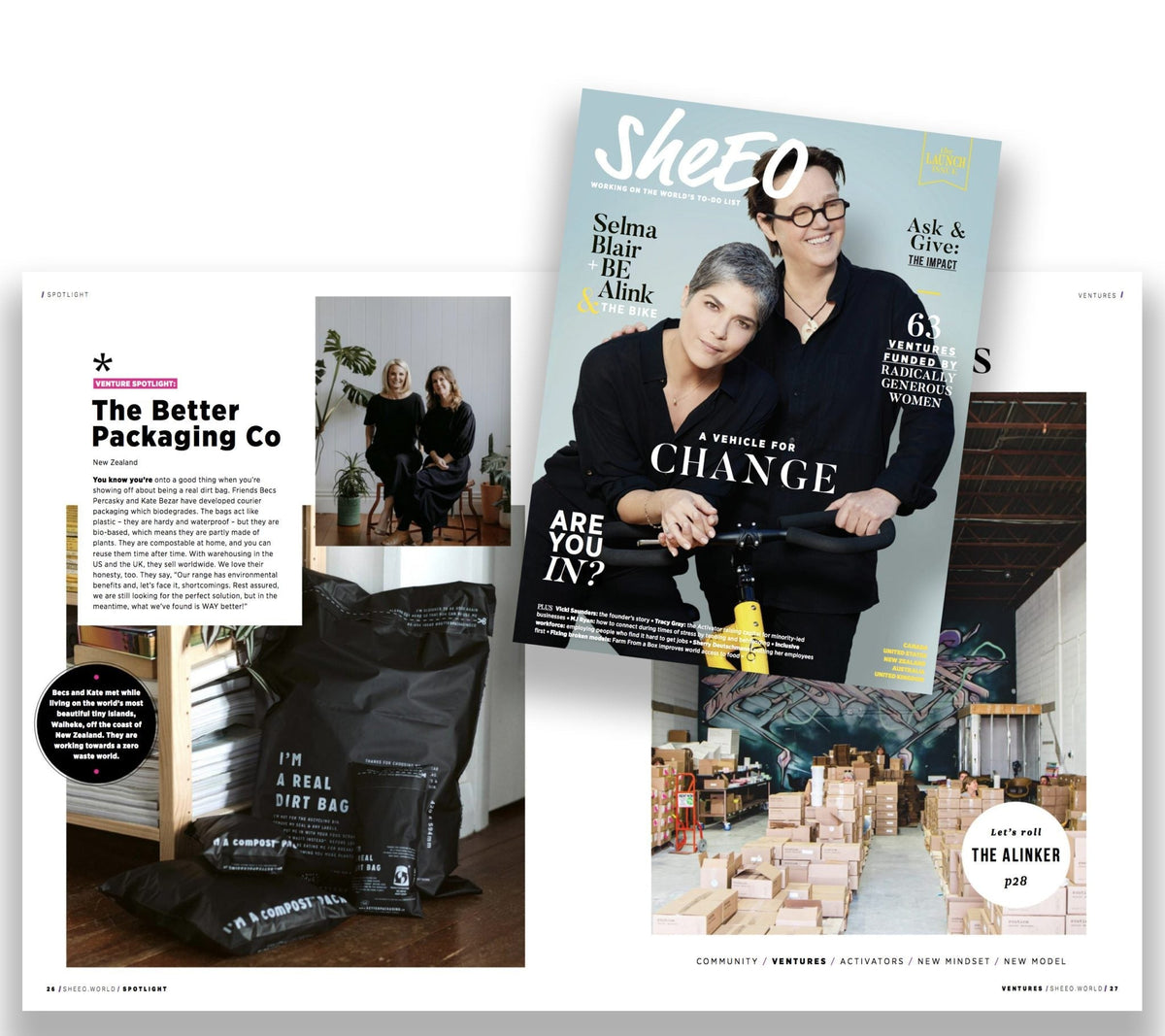 SheEO Magazine - Better Packaging Co