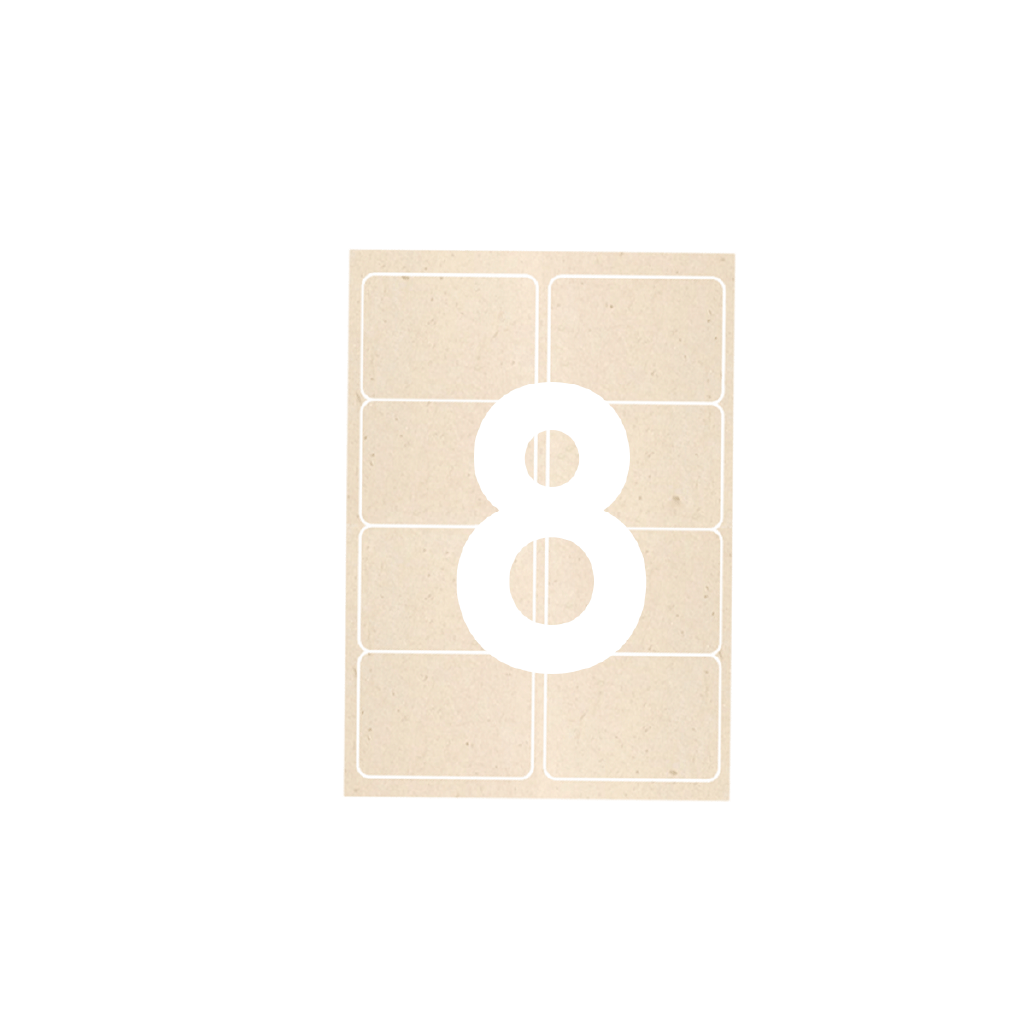 Free Expired Compostable Inkjet Labels - A4 Sheets