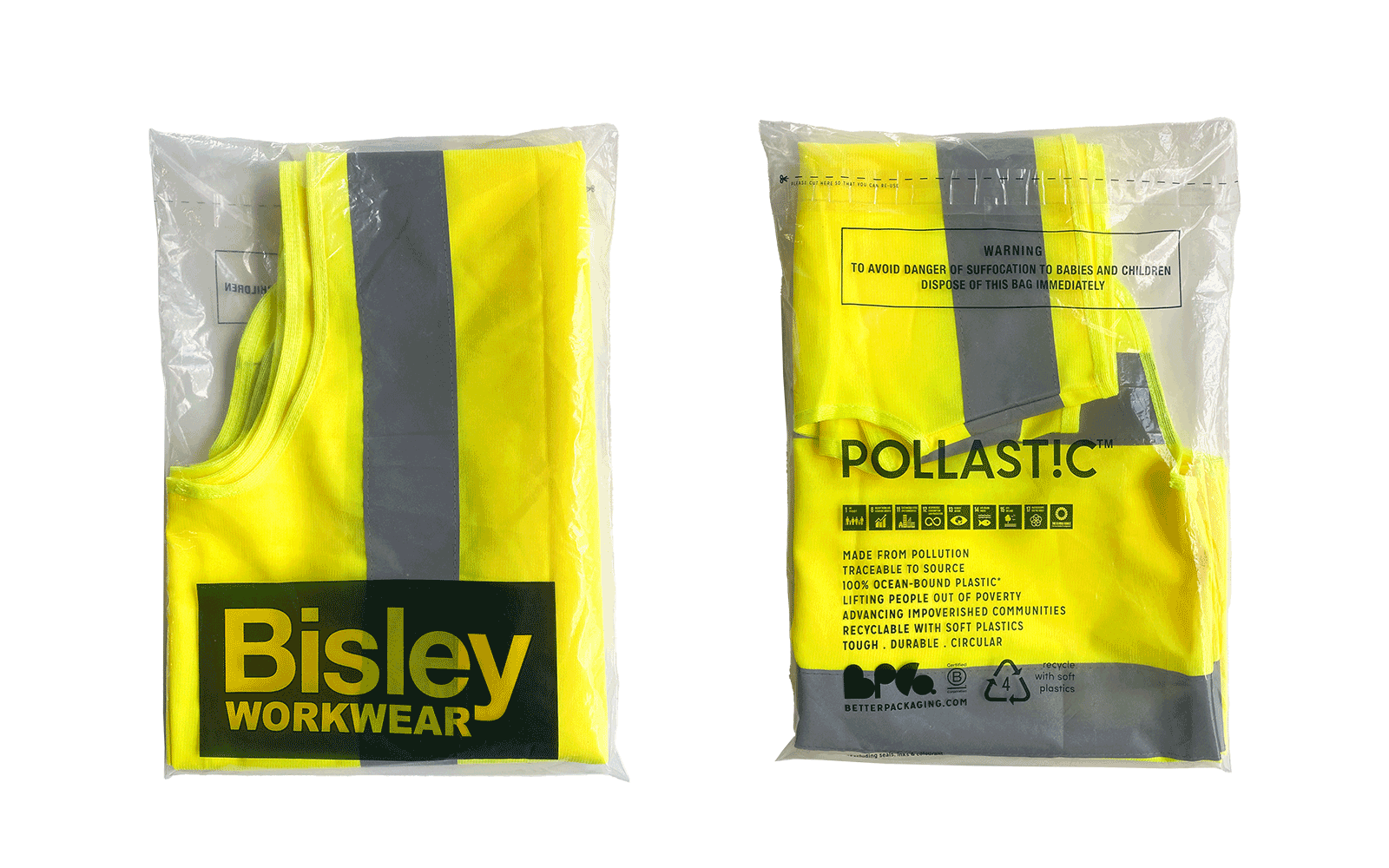 POLLAST!C Poly Garment Bags - Better Packaging Co