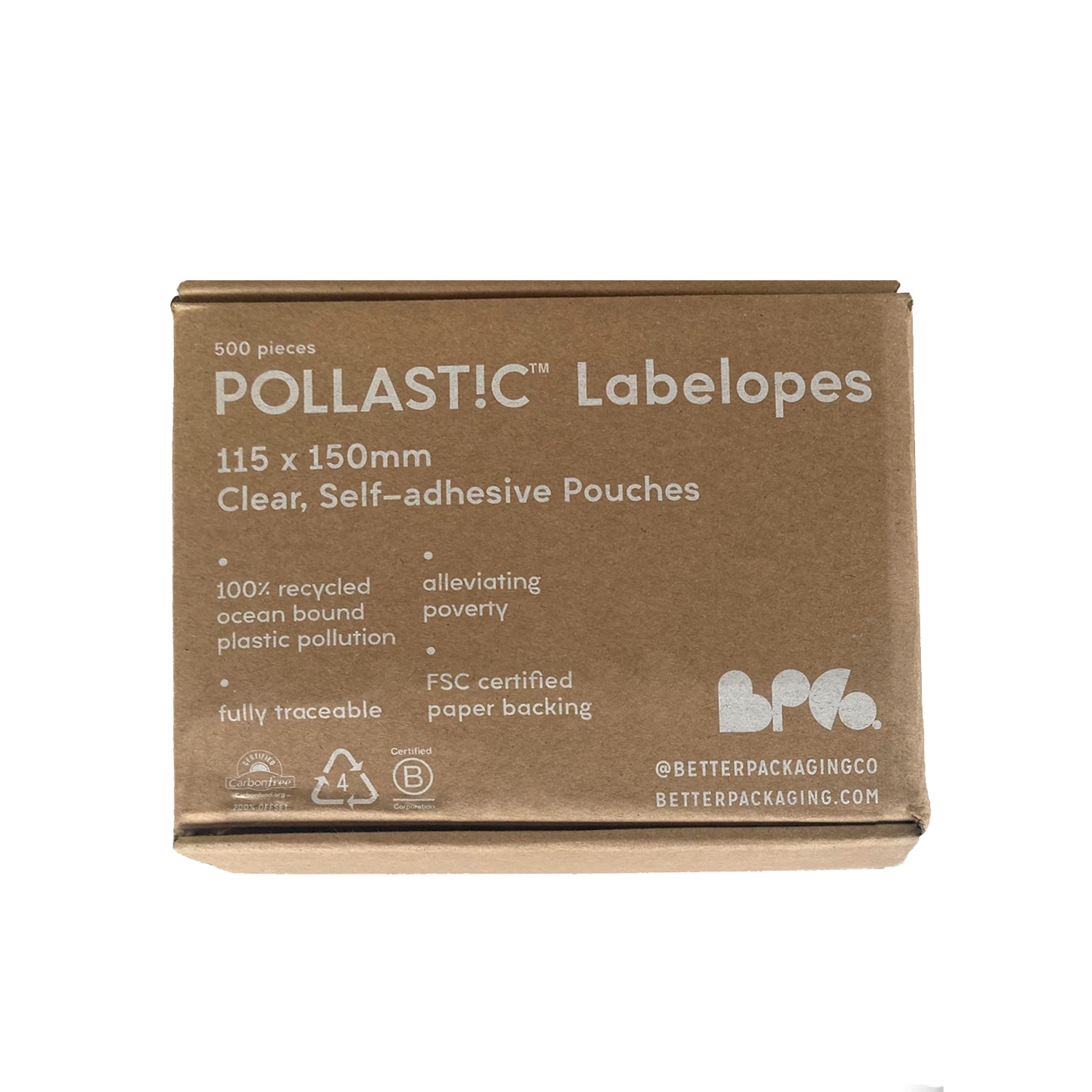 POLLAST!C Ziplock Bags - Better Packaging Co